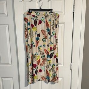Terra & Sky 2x tropical maxi skirt MK